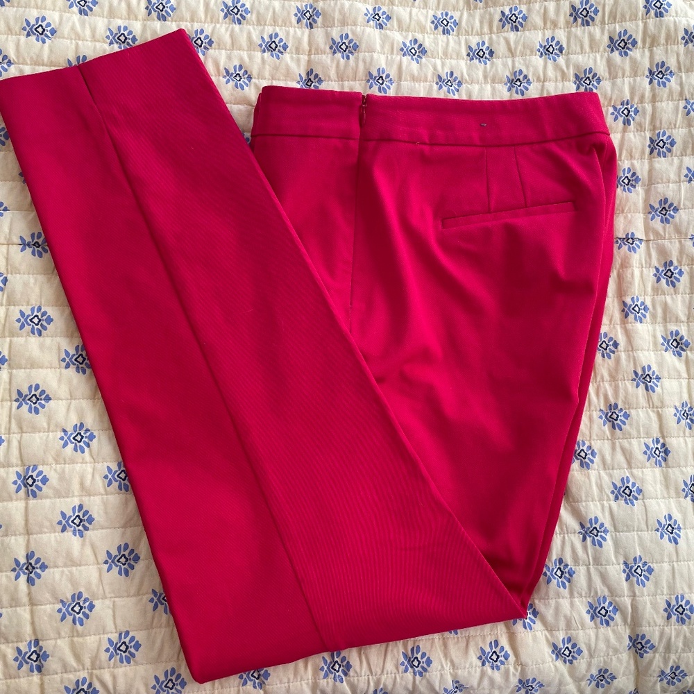 Talbots Chatham Cut Ankle Pants—Side Zip